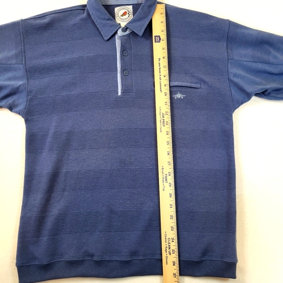 Greenline International Vintage Men's L Short Sleeve 3 Button Golf Polo Shirt - Picture 9 of 12